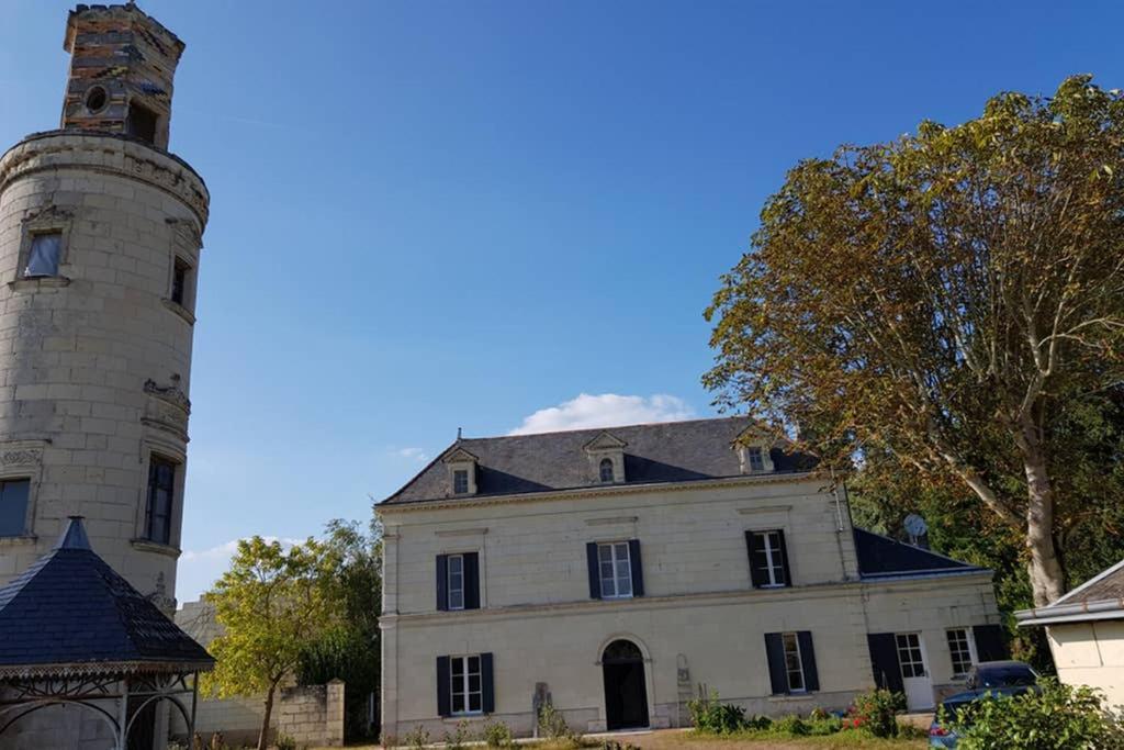 Villa Le Logis De La Tour Saint Jacques Chouzé-sur-Loire Exterior foto